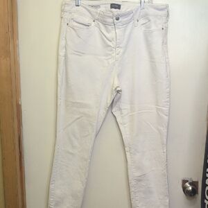 NYDJ Women's Off-White Skinny Jeans